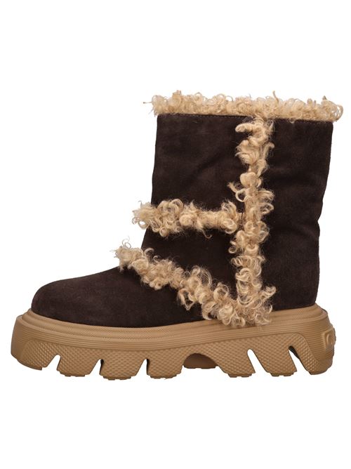 Suede ankle boots CASADEI | 2Q196W0411CARRUBA-CARAMELLO