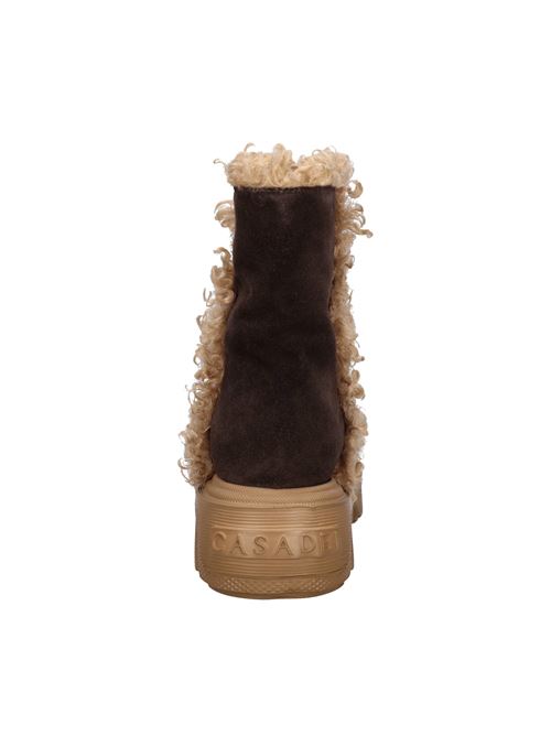 Stivaletti in camoscio CASADEI | 2Q196W0411CARRUBA-CARAMELLO