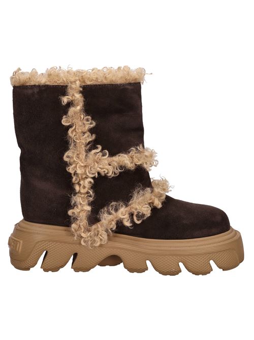 Stivaletti in camoscio CASADEI | 2Q196W0411CARRUBA-CARAMELLO