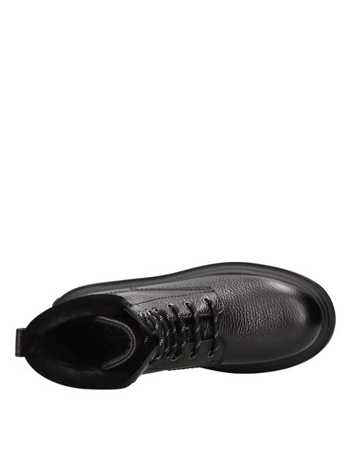 Biker boots in leather and suede CASADEI | 2R400W040NC22129000NERO