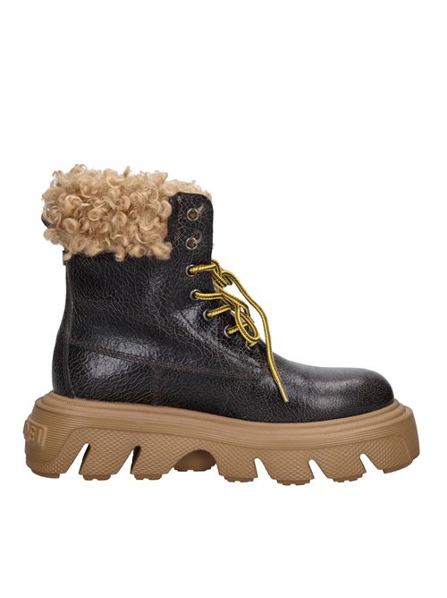 Boots in leather CASADEI | 2R420W0411CARRUBA-CARAMELLO
