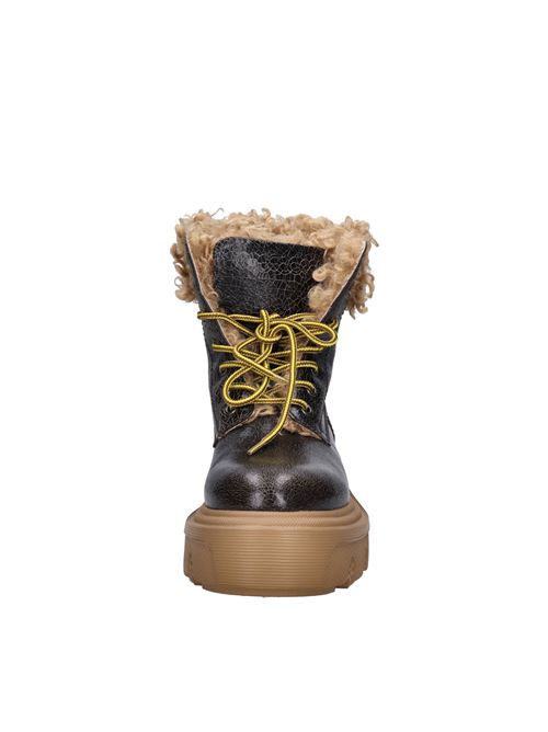 Boots in leather CASADEI | 2R420W0411CARRUBA-CARAMELLO