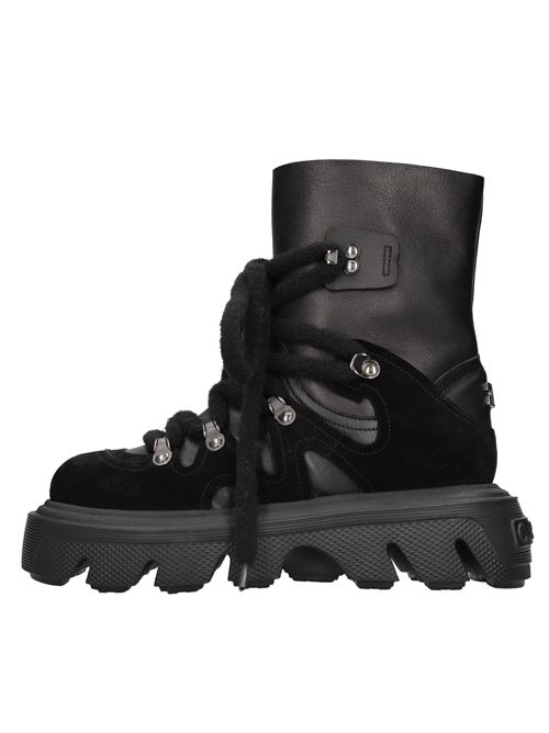 Stivaletti Generation C in pelle e camoscio CASADEI | 2R453Y040NNERO