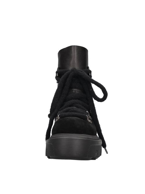 Stivaletti Generation C in pelle e camoscio CASADEI | 2R453Y040NNERO