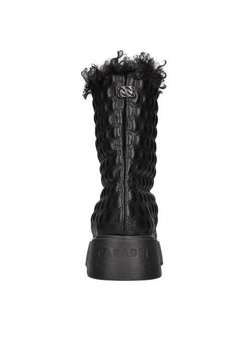 Stivaletti in ecopelle trapuntata CASADEI | 2R488Y041NERO