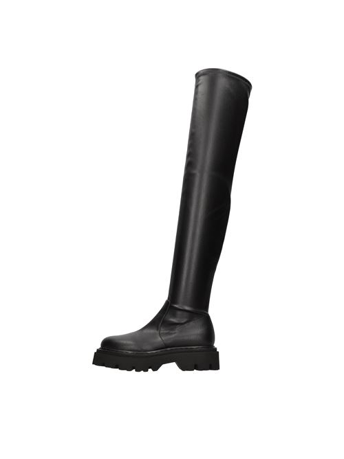 Stivali Cuissard in pelle CASADEI | 2T019Z040NNAPPL9000NERO