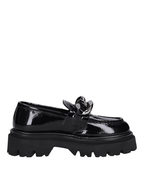 Patent leather moccasins. CASADEI | CASA180NERO
