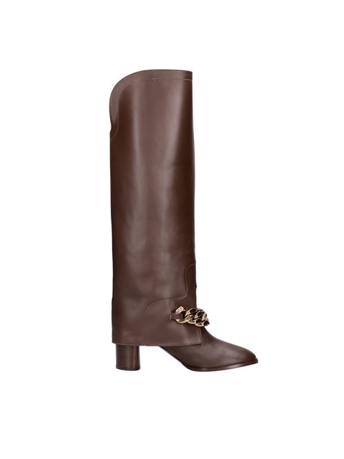 Leather boots CASADEI | CASA197MARRONE