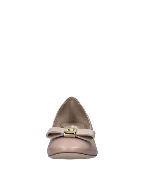 Décolleté in pelle con applicazione color oro CASADEI | 1F984Y0501C2523B261ROSE