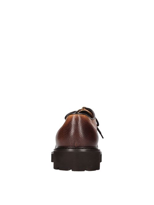 Stringate in pelle DOUCAL'S | DU2737PHILUF236TG01SENAPE