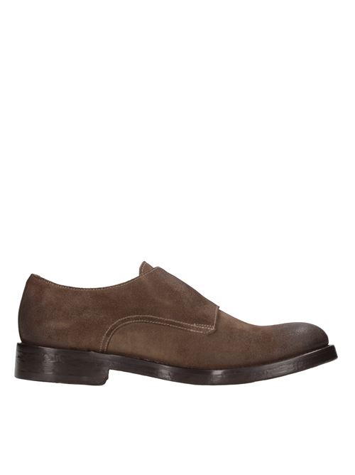 Mocassini con fibbia in camoscio DOUCAL'S | DU2921BOLLUF205TC02TABACCO