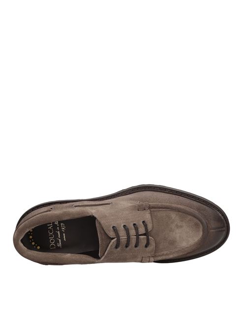 Stringate in camoscio DOUCAL'S | DU3083PHILUF205TM06CAFFE