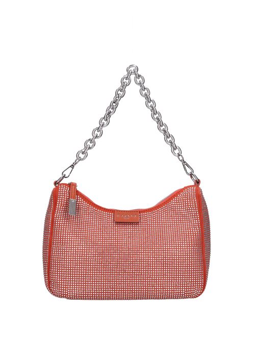 Faux leather bag with rhinestones GAELLE | GBADM5160RAME