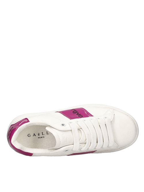 Sneakers in eco-leather GAELLE | GBCDP3077BIANCO-FUXIA