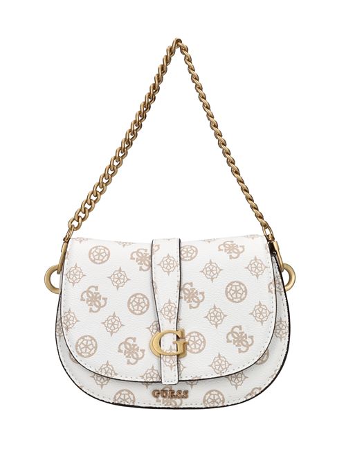 Borsa in ecopelle 4G logo Peony GUESS | HWPA9329780BIANCO