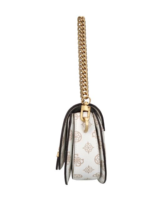 Borsa in ecopelle 4G logo Peony GUESS | HWPA9329780BIANCO