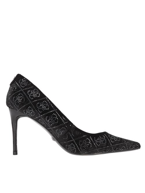 Décolleté in fabric and rhinestones GUESS | FL8RINFAB08NERO