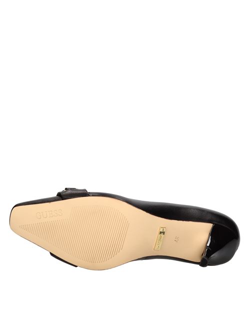 Pumps in leather GUESS | FL8SIWLEA08NERO