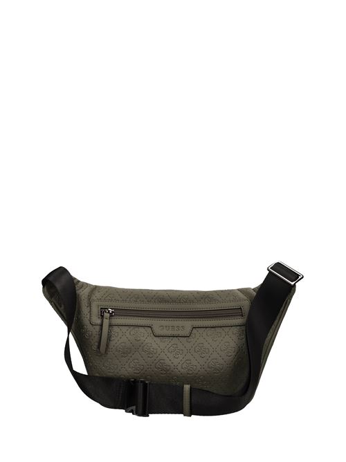 Faux leather waist bag GUESS | HMMIDEP4356MILITARE