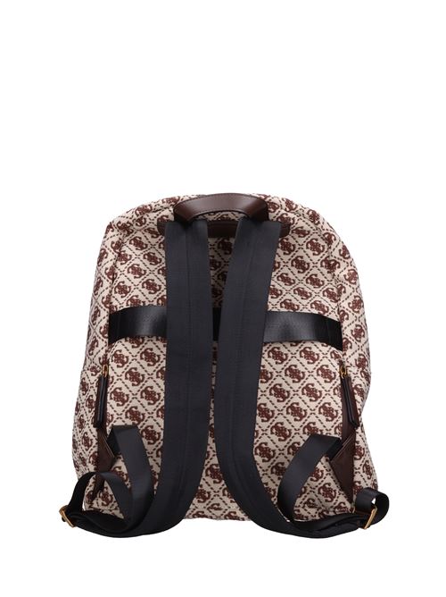 Zaino in tessuto GUESS | HMREJAP3411AVORIO-MARRONE