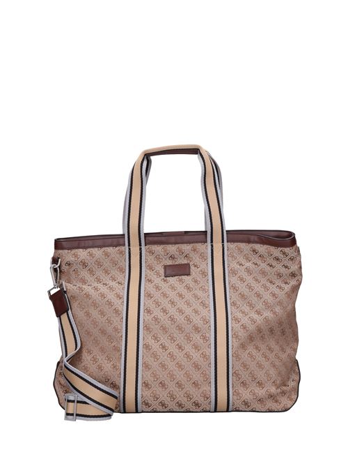 Borsone in tessuto GUESS | HMVJACP3234BEIGE