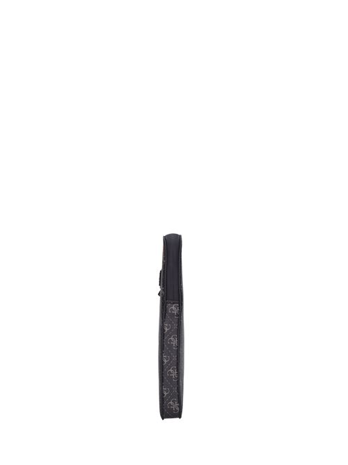 Borsa portadocumenti in tessuto GUESS | HMVZLAP2316NERO