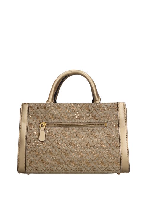 Borsa in ecopelle e strass GUESS | HWEB9330050ORO
