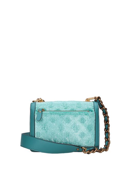 Borsa in ecopelle e tessuto GUESS | HWEM855819MENTA
