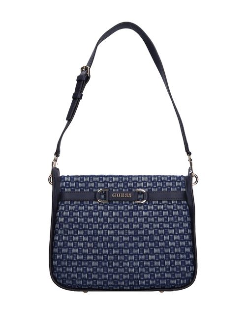 Borsa in ecopelle e tessuto GUESS | HWWD9326020DENIM