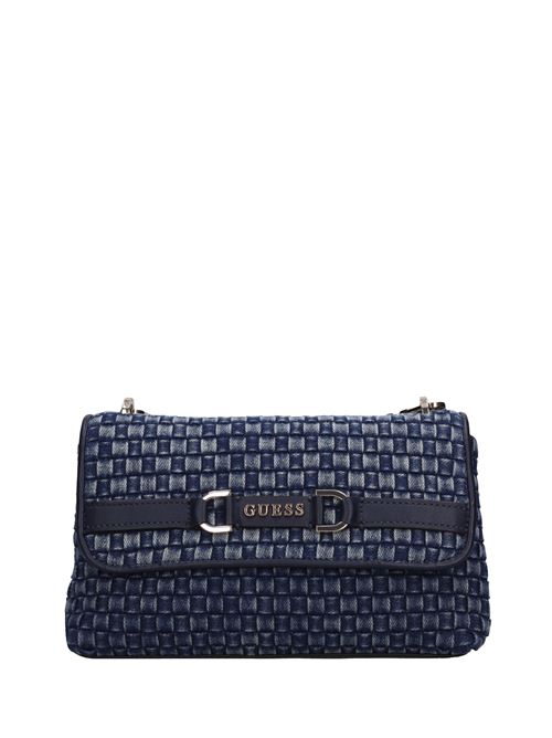 Borsa in ecopelle e tessuto GUESS | HWWD9326200DENIM