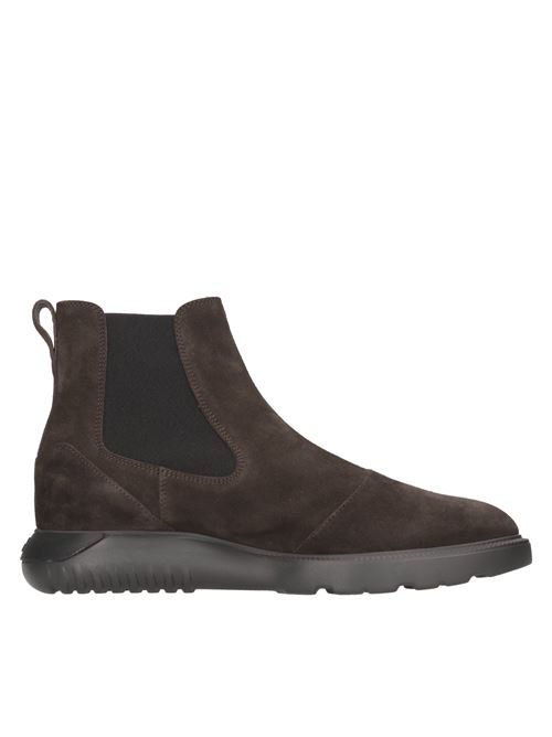 Stivaletti Beatles in camoscio HOGAN | HXM6000EL70HG0S807MARRONE