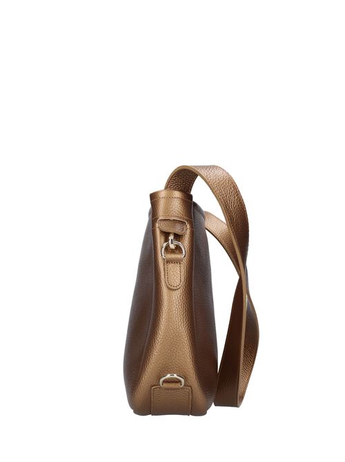 Grained leather bag LANCASTER | 470-49ORO