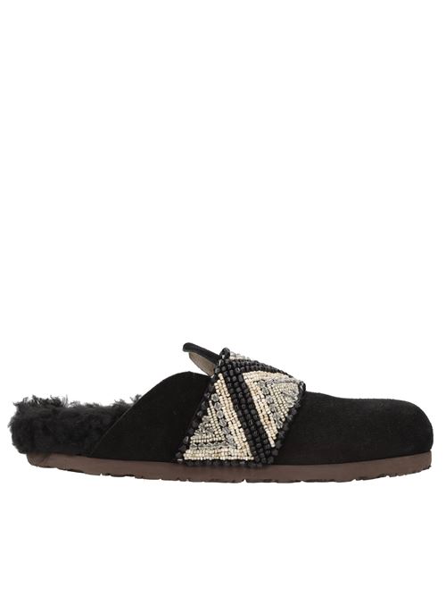 Sabot in camoscio MALIPARMI | W2/SJ0284-90797NERO