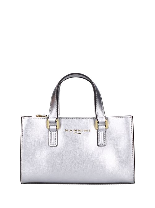 Borsa in pelle NANNINI | 18375ARGENTO