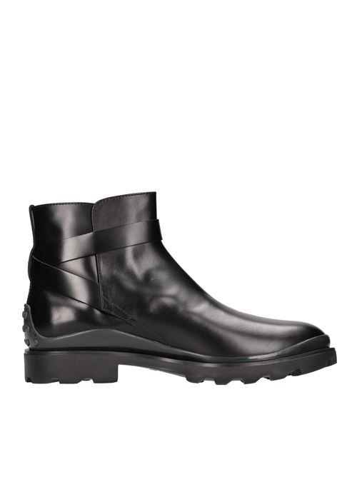 Stivaletti in pelle TOD'S | XXM04E02130LYGB999NERO