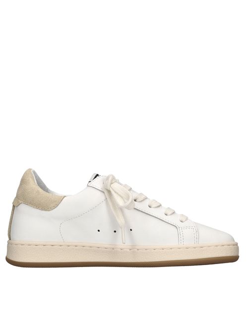 Sneakers in pelle e camoscio 2B12 | JRSUPRIME-84BIANCO-BEIGE