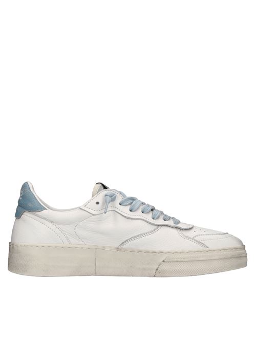 Sneakers in pelle 4B12 | HYPER-U922BIANCO-AZZURRO