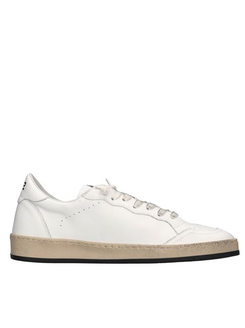 Sneakers in pelle e camoscio 4B12 | PLAYNEW-U131ABIANCO
