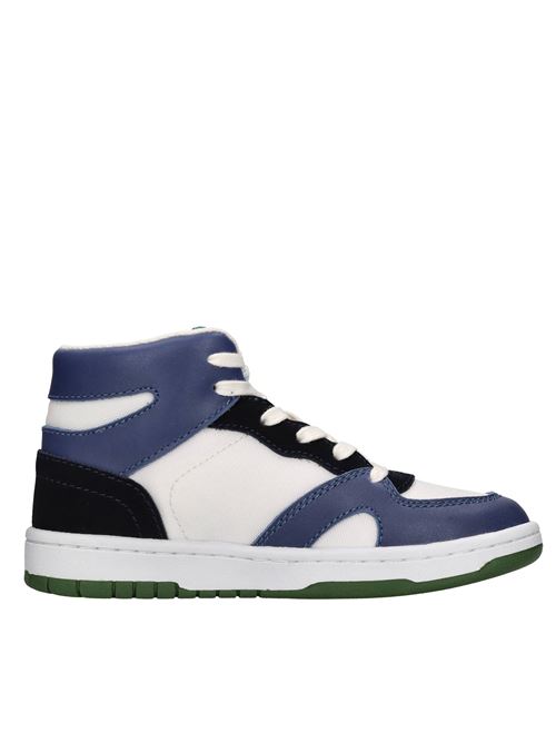 Sneakers in pelle e tessuto BOSS | J50859BIANCO-BLU
