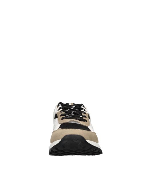 Sneakers in camoscio e tessuto BOSS | J51322NERO-BIANCO-MARRONE