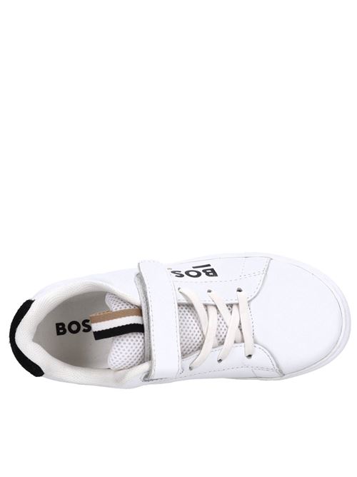 Sneakers in pelle BOSS | J51341BIANCO-NERO