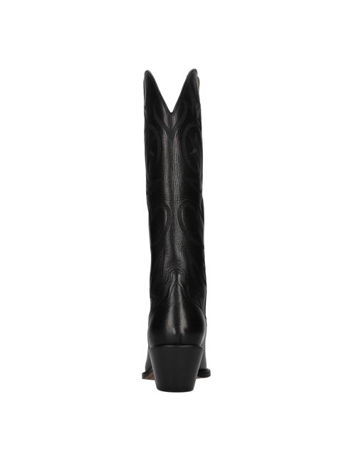 Stivali texani in pelle BUTTERO | B9400ETRU-DCNERO