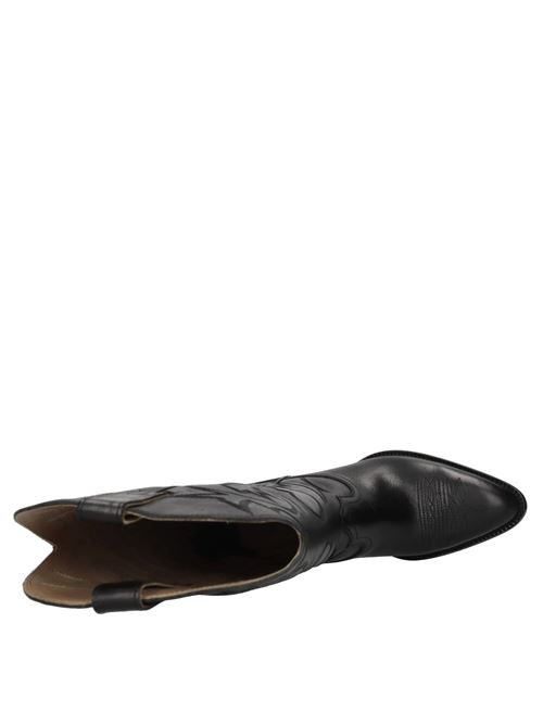 Stivali texani in pelle BUTTERO | B9400ETRU-DCNERO