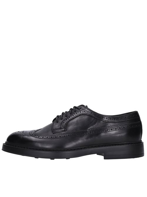 stringate in pelle DOUCAL'S | DU2523BRUXUF188NN00NERO
