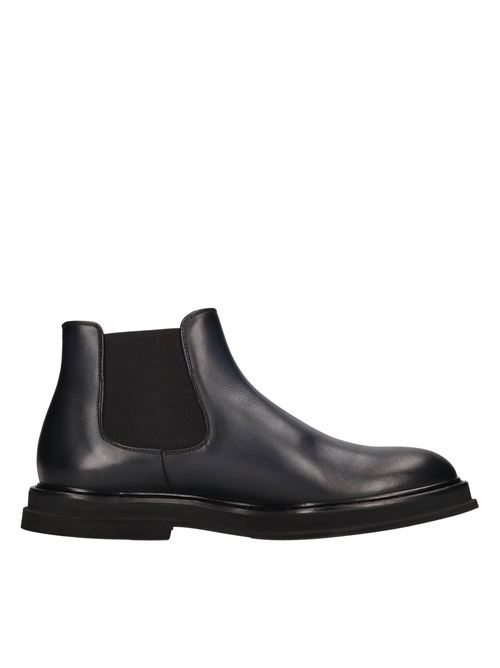 Leather ankle boots DOUCAL'S | DU3352CUBOUF253NB22OCEANO