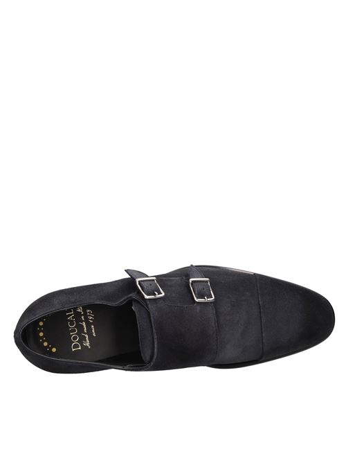 Mocassini in camoscio DOUCAL'S | FU2743BERMUF944NB00BLU