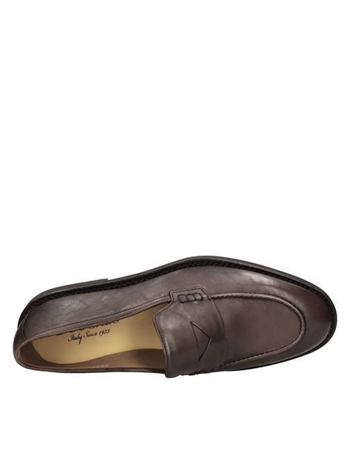 Mocassini in pelle DOUCAL'S | FU3294SALOUF937TC13BRUCIATO