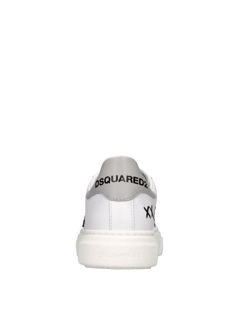 Sneakers in pelle e camoscio DSQUARED2 | 77749BIANCO-GRIGIO