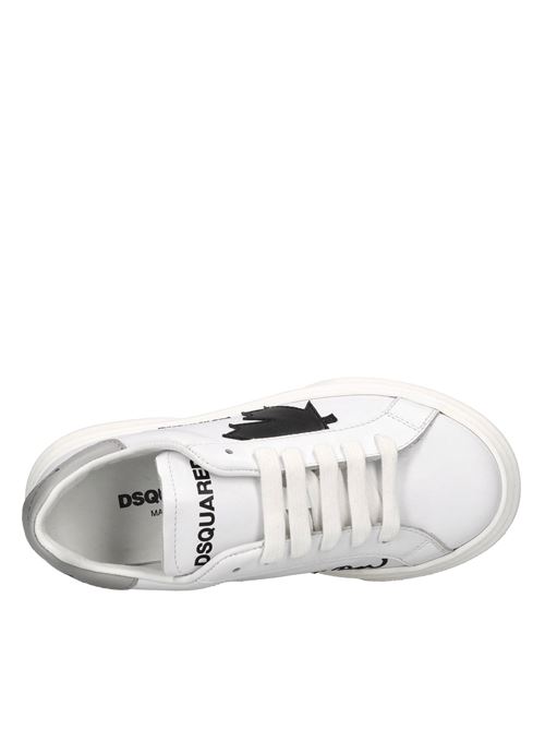 Sneakers in pelle e camoscio DSQUARED2 | 77749BIANCO-GRIGIO