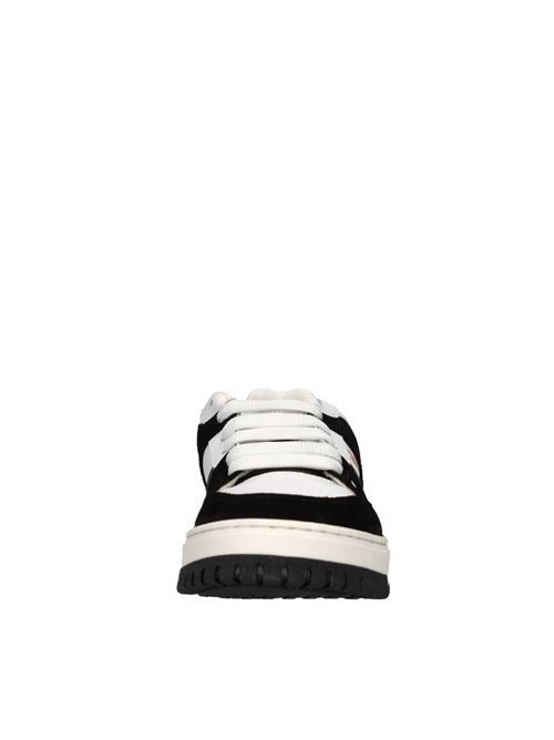 Sneakers in pelle e camoscio DSQUARED2 | 77758BIANCO-NERO-GRIGIO